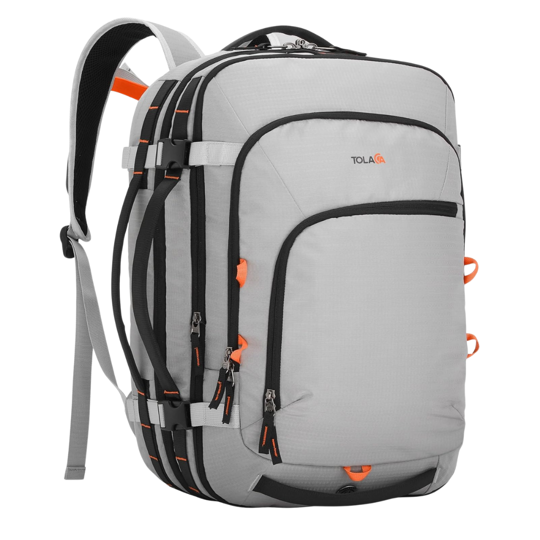 Tolaccea Flight Approved Carry-on 15.6" Travel Backpack