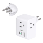 One Beat Switzerland Type J Travel Plug Adapter