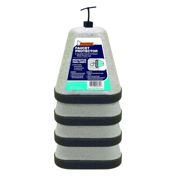 4-Pack Frost King FC14A Foam Faucet Cover