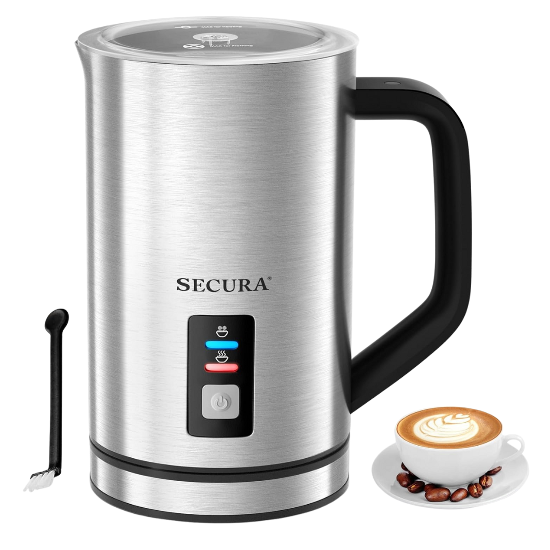 Secura 8.4oz Electric 120V Hot & Cold Foam Milk Frother