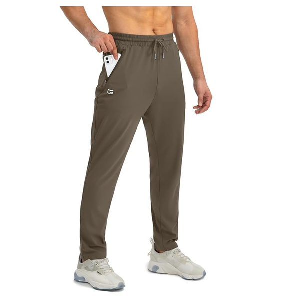 G Gradual Men's Joggers Sweatpants W/ 3-Zipper Pockets (Various Colors)