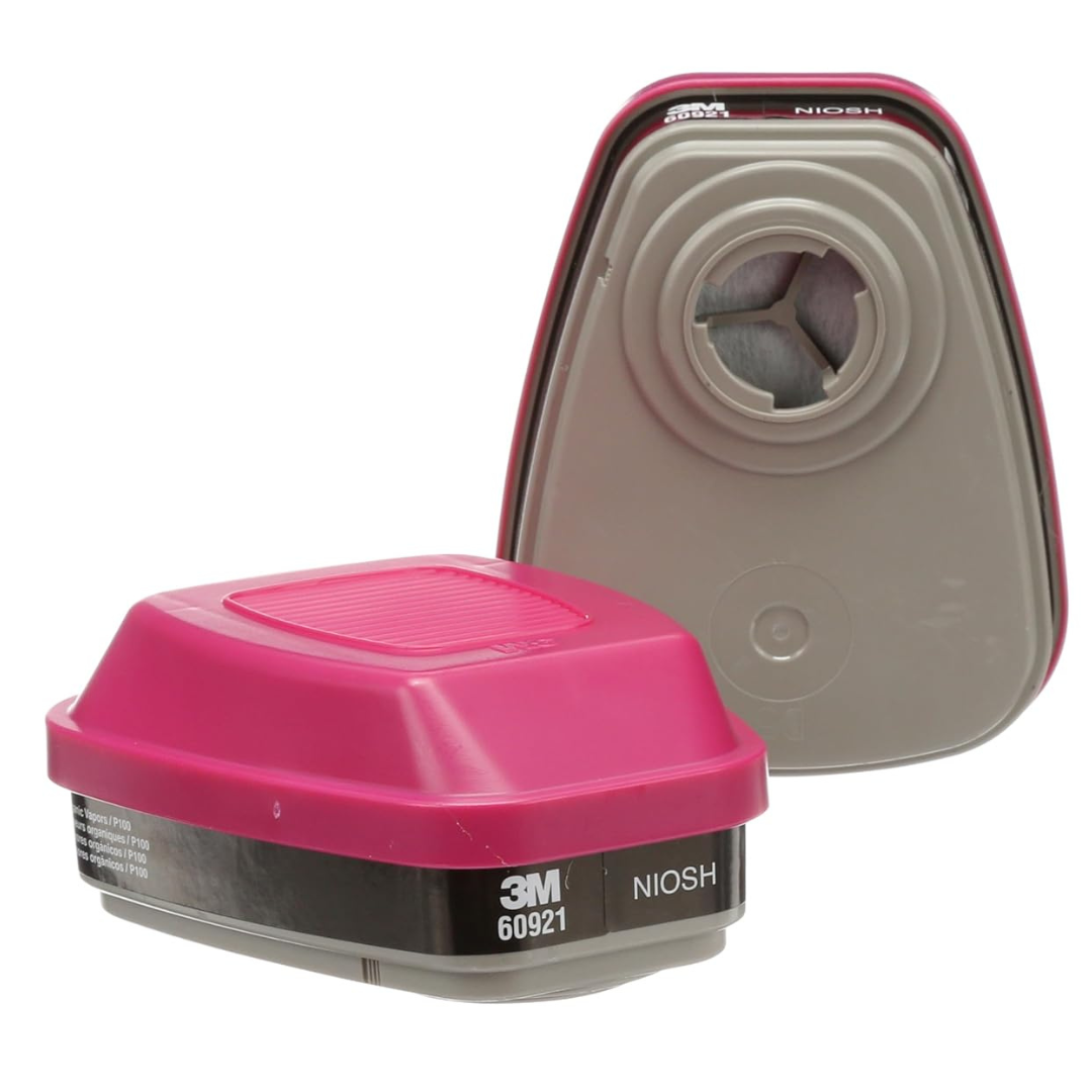 3M 60921 P100 Organic Vapors Respirator Cartridge Cartridge/Filter (Pair)