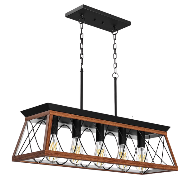 31.5 DWVO 5-Light Pendant Lights Island Fixture