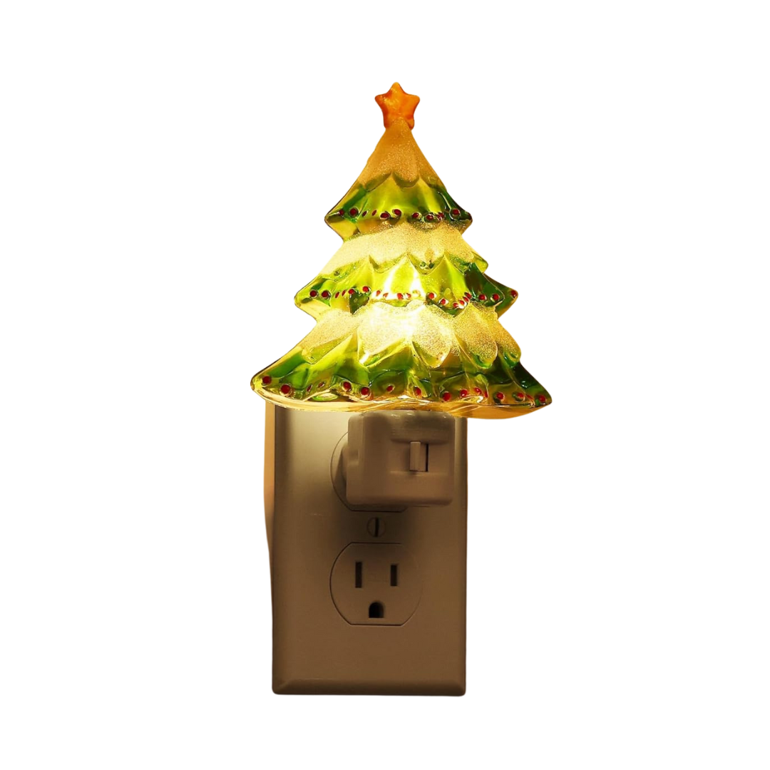 3000K Christmas Tree Night Light Plug into Wall