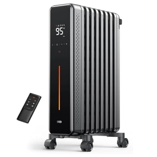 Dreo 1500W 4-Modes Oil Filled Radiator Heater with Remote