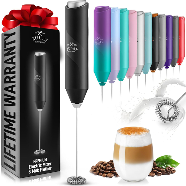 Handheld Stainless Steel Powerful Milk Frother Wand