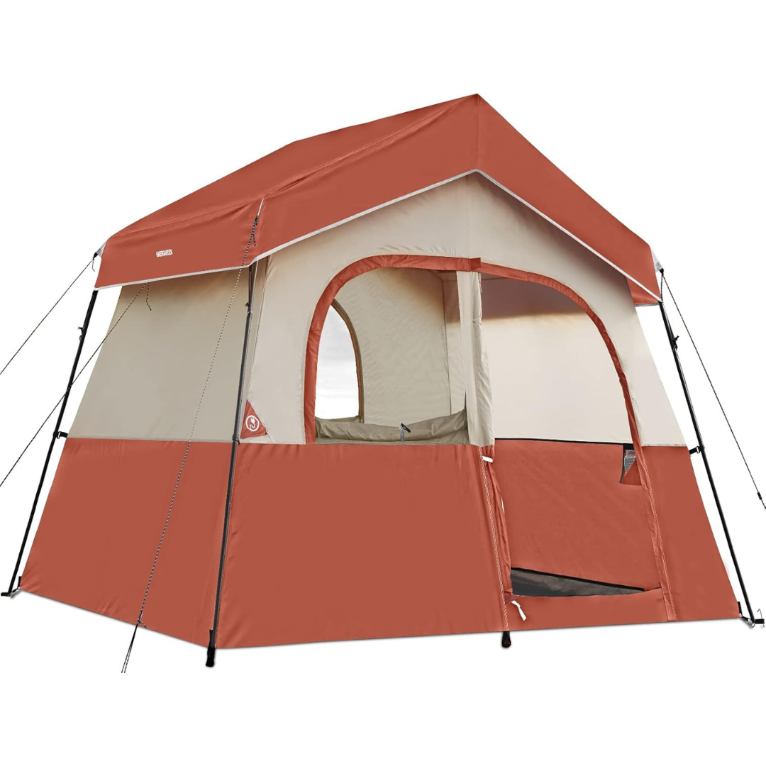 Hikergarden Portable Easy Set Up 6 Person Camping Tent (3 Colors)