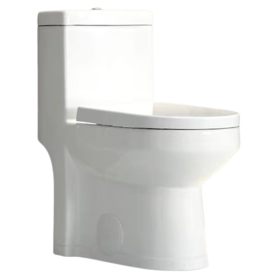 HOROW 0.8/1.28 GPF Dual Flush Round Toilet