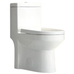 HOROW 0.8/1.28 GPF Dual Flush Round Toilet