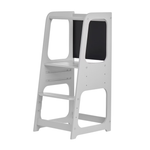 Dream On Me Explora Tower & Step Stool With Anti-slip Base (Pebble Grey)