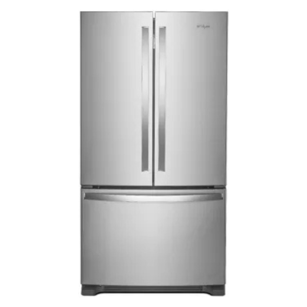 Whirlpool 25.2 Cu Ft French Door Smart Refrigerator (Stainless Steel)