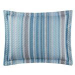 2-Count Mainstays Blue & Gray Vertical Stripe Quilt Pillow Shams