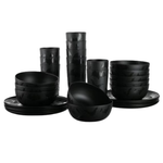 30-Piece Mainstays Etched Halloween Bat Pattern Dinnerware Set