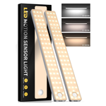 2-Pack Motion Sensor Under Cabinet LED Lights