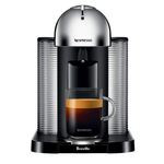 Breville Nespresso Vertuo Coffee Maker And Espresso Machine (Chrome)