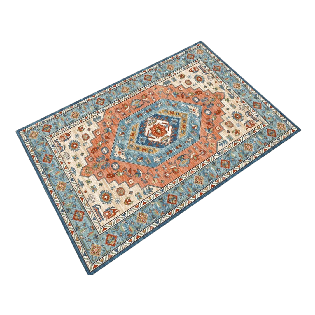 WuFulon Non-Slip Low-Pile Entryway Rug (1'7" x 2'7")