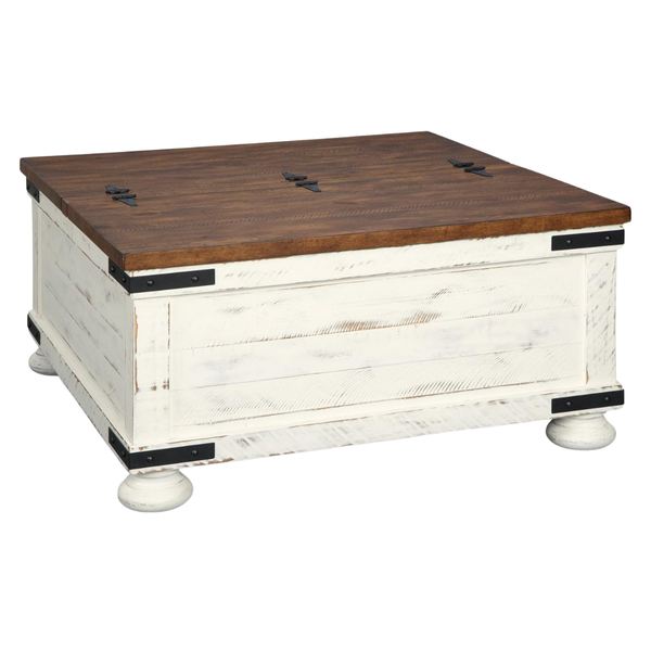 Signature Design By Ashley Wystfield Square Storage Coffee Table