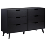 Walker Edison Modern 52" 6-Drawer Dresser