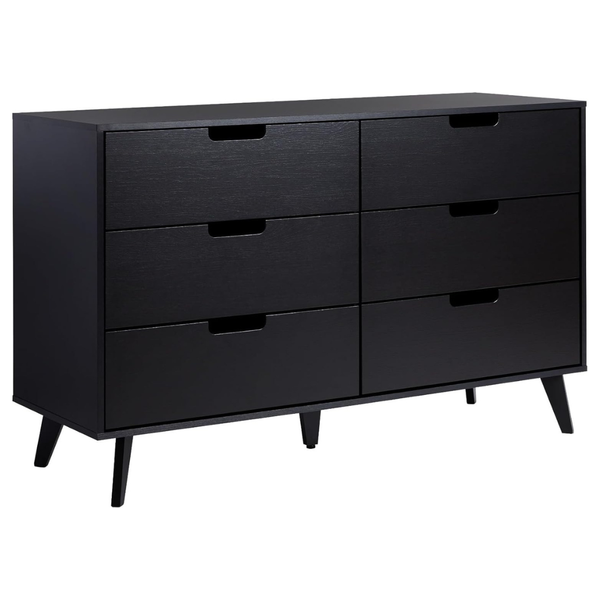 Walker Edison Modern 52" 6-Drawer Dresser
