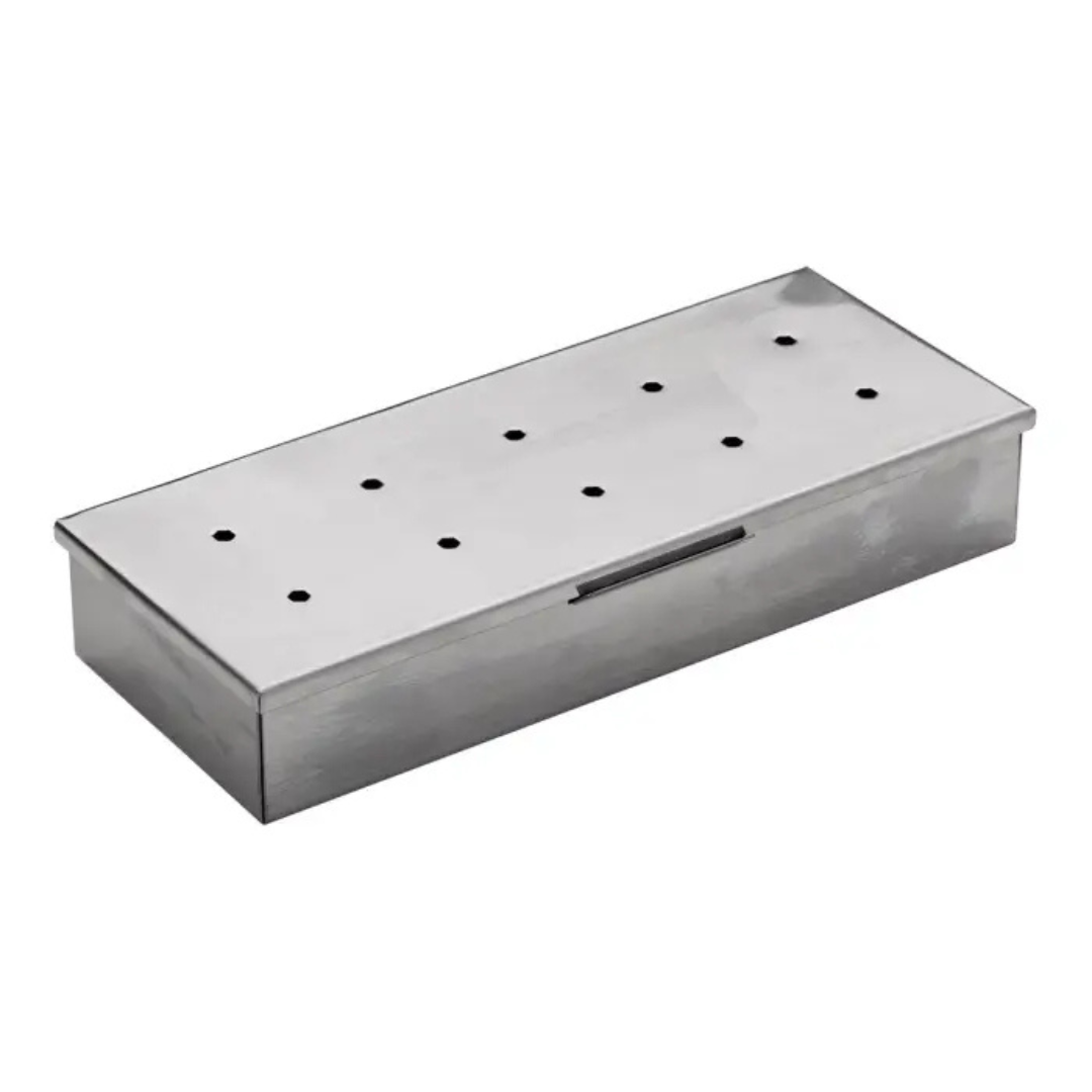 Char-Broil Stainless Steel Smoker Box (3.75" x 1.6" x 9.25")
