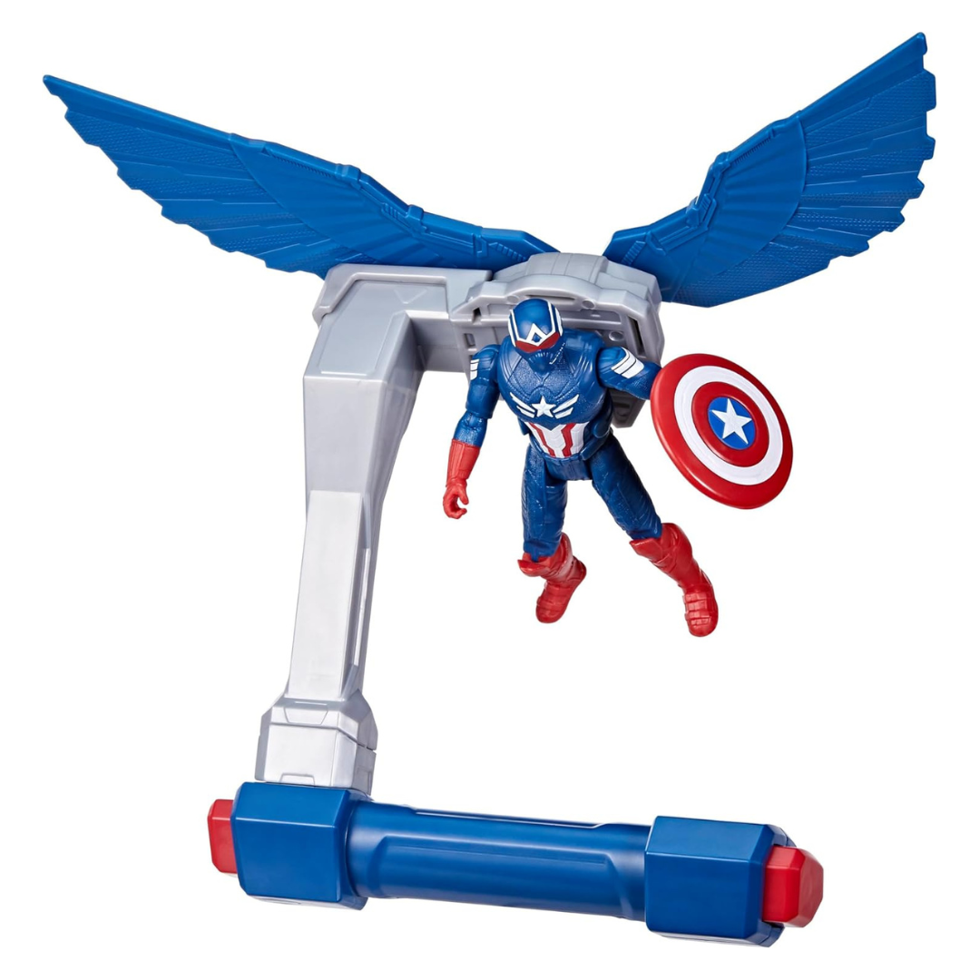Marvel Captain America Brave New World 4'' Flight Captain Action Figure