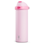 24oz Insulated Stainless Steel Water Bottle With Straw And Spout Lid