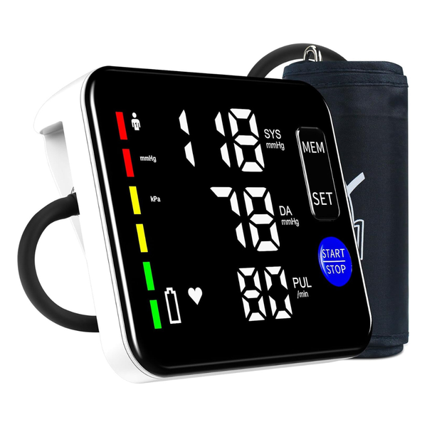 Rechargeable Upper Arm Blood Pressure Monitor With Large Screen