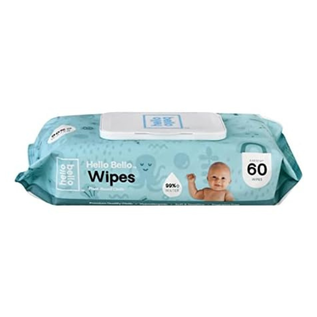 60-Count Hello Bello Baby Wipes