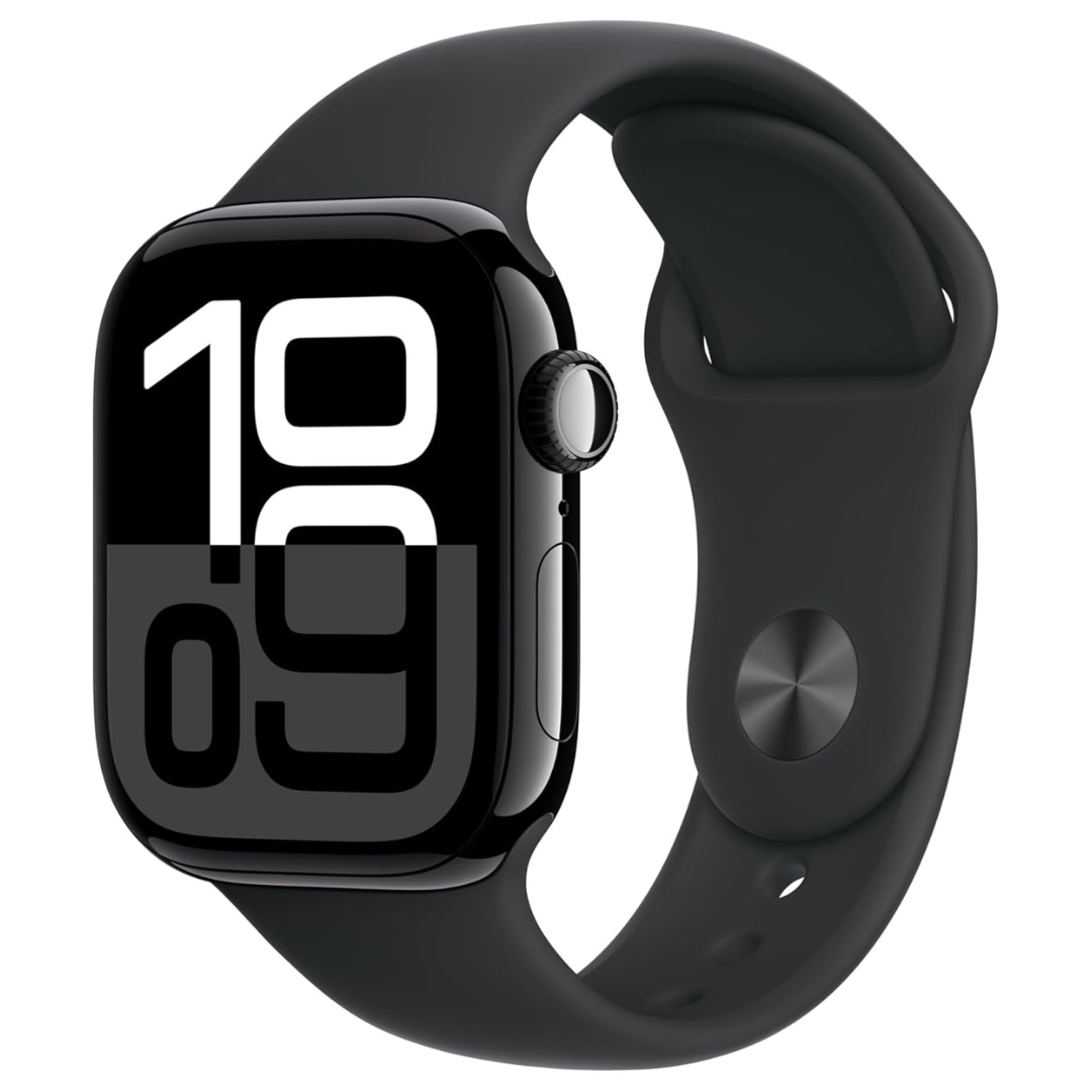 Apple Watch Series 10 GPS 42mm Smartwatch (S/M In Black)