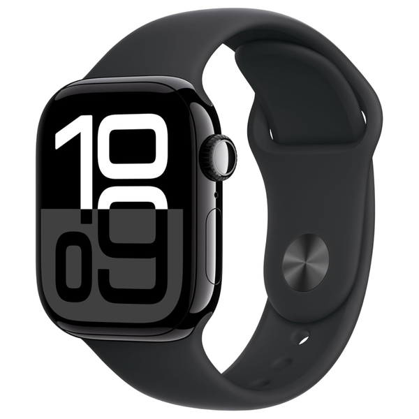 Apple Watch Series 10 GPS 42mm Smartwatch (S/M In Black)