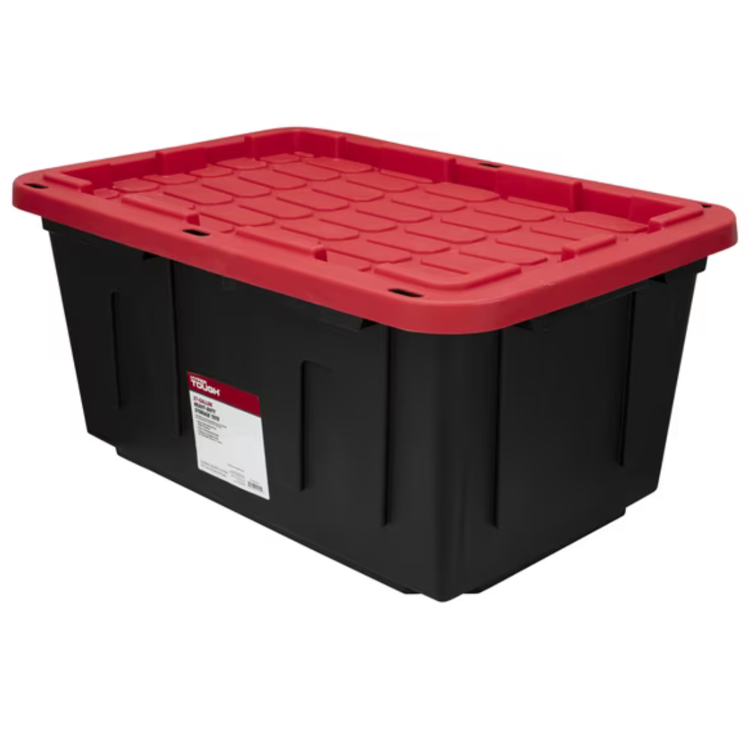 Hyper Tough 27 Gallon Large Plastic Storage Container