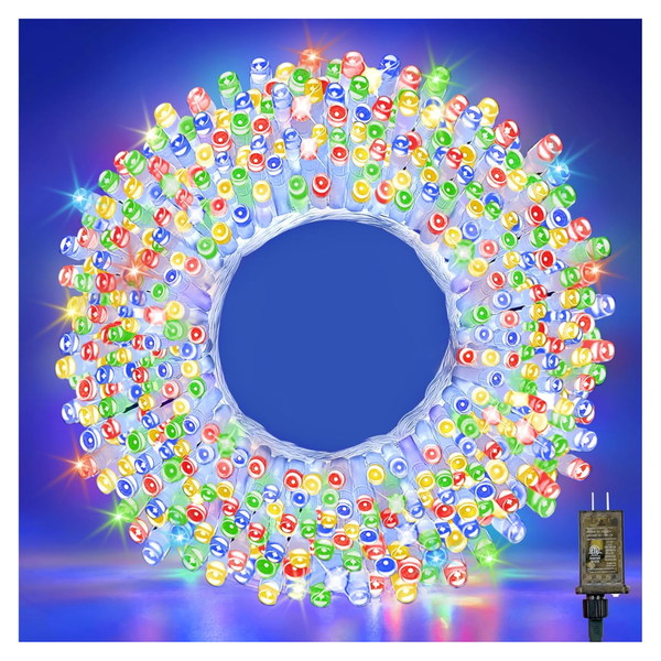 70ft 210 LED 4-Color Waterproof Seasonal Fairy Lights