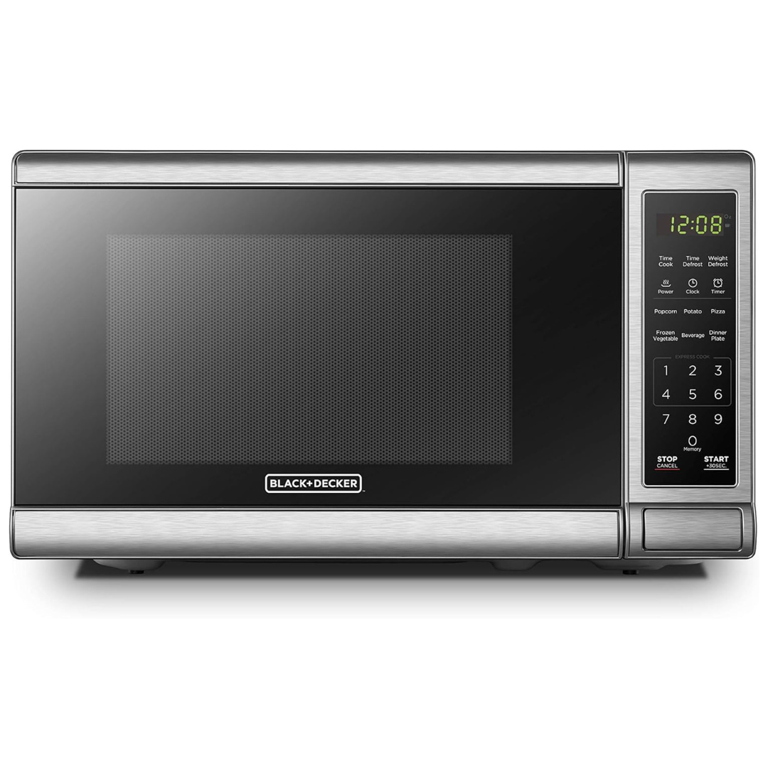 Black+Decker EM720CB7 700W 0.7 Cu.ft Digital Microwave Oven