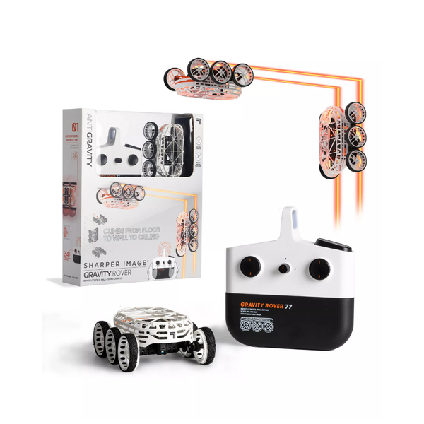 Sharper Image Remote Control Gravity Rover Wall-Ceiling Crawler