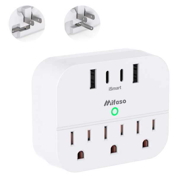 Cruise Power Strip with Foldable Plug