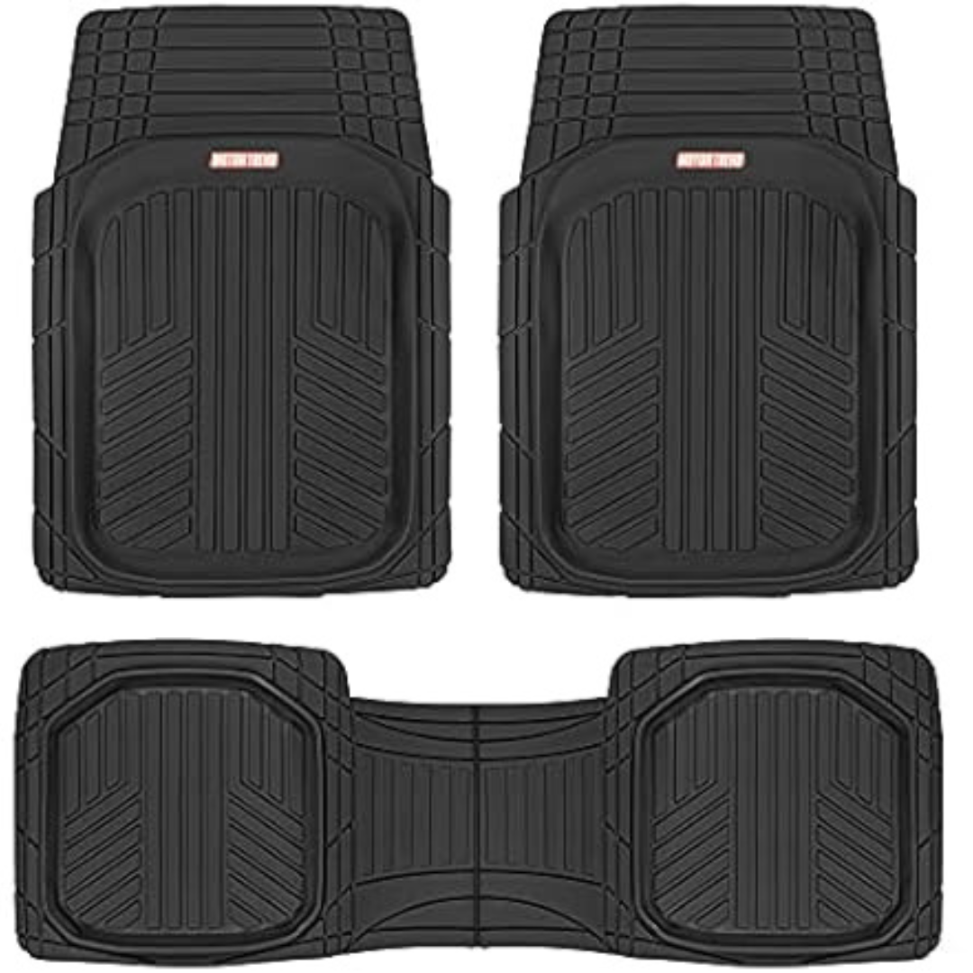 Motor Trend FlexToughXL Automotive Floor Mats Full Set
