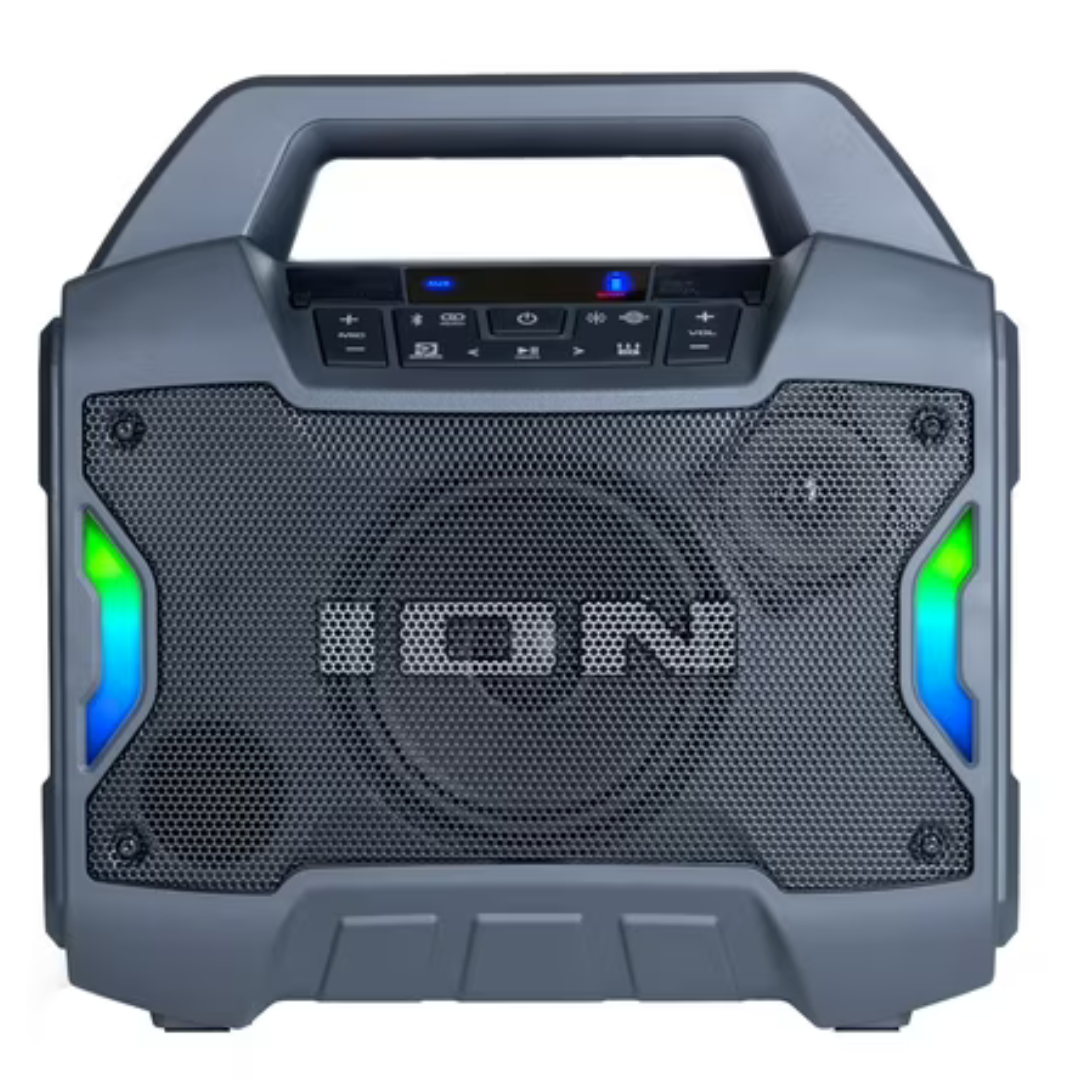 ION Audio Game Day Primetime Portable Rechargeable Speaker with Lights