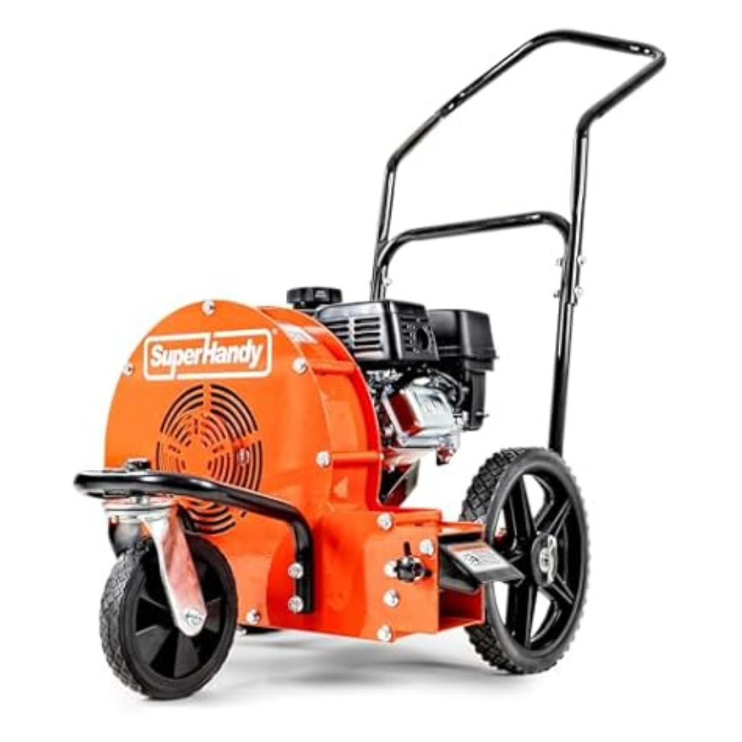7HP 209cc 4 Stroke Wheeled Manual-Propelled Leaf Blower