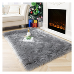 3ft x 5ft Luxury Fluffy Furry Carpet Faux Fur Area Rugs