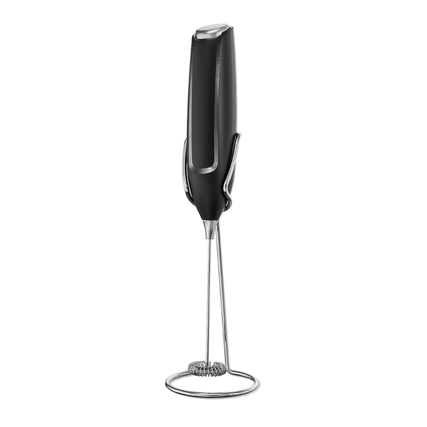 Battery Operated Electric Milk Frother Handheld With Stand