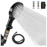 130mm Large Panel-3 Filtered Shower Head With Handheld High Pressure