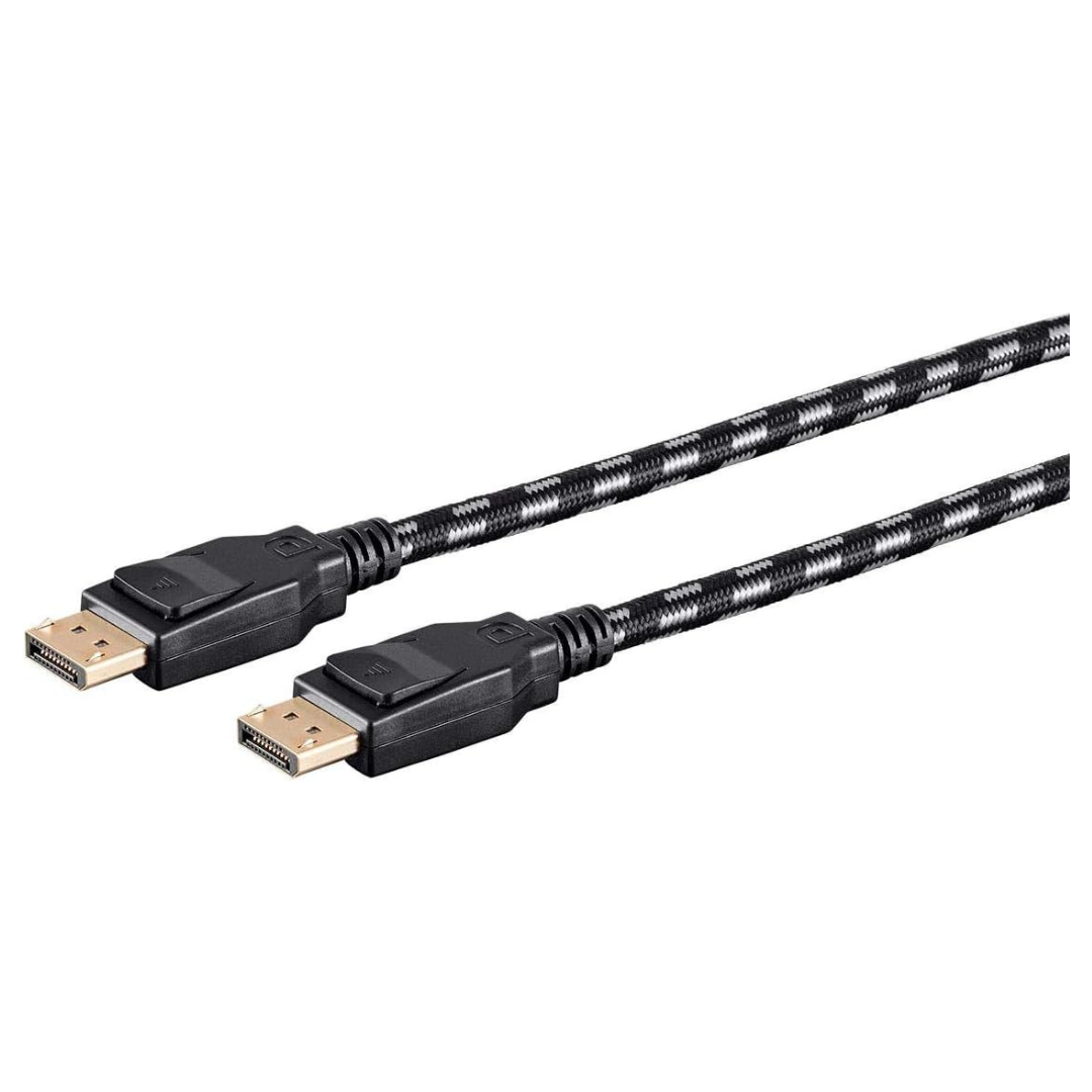 6ft Monoprice Braided DisplayPort 1.4 Cable