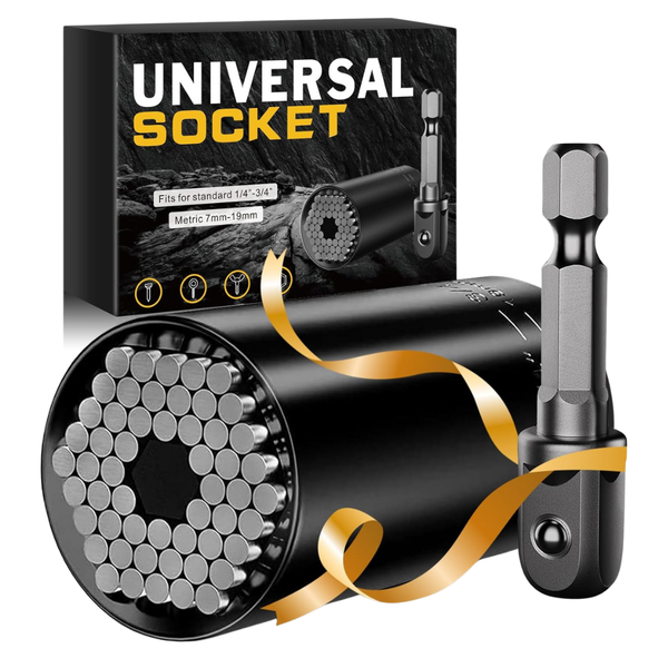 Wareon Super Universal Socket Tools Set With Power Drill Adapter