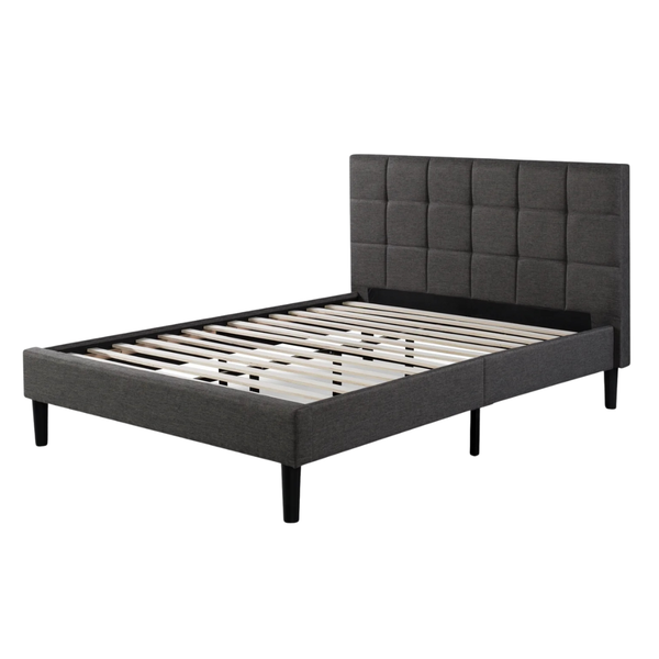 Zinus Lottie Upholstered Platform Bed Frame (Queen)