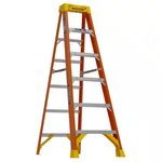 6-Feet Werner Fiberglass 300-lb Load Capacity Step Ladder