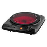 Ovente 1000W Countertop Infrared Single Burner (BGI101B)