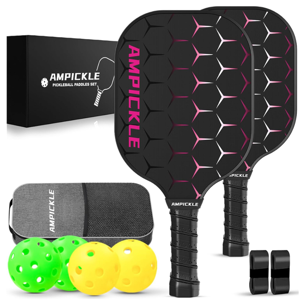 USAPA Fiberglass Pickleball Paddles Set