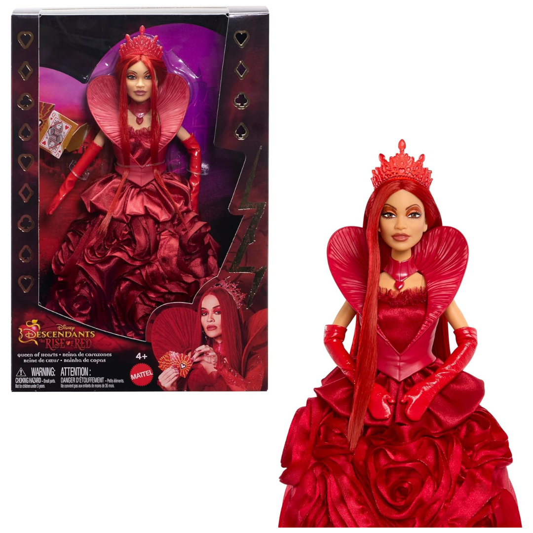Mattel Disney Descendants: The Rise Of Red Queen Of Hearts Doll