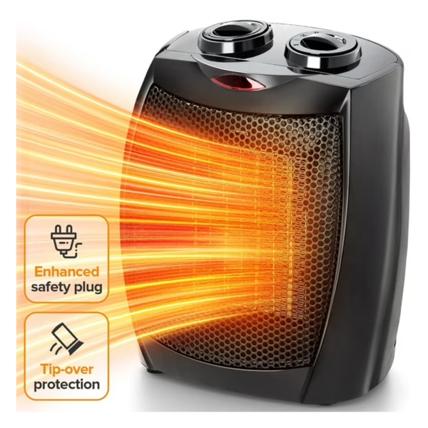 KISSAIR 750W/1500W Portable Space Heater