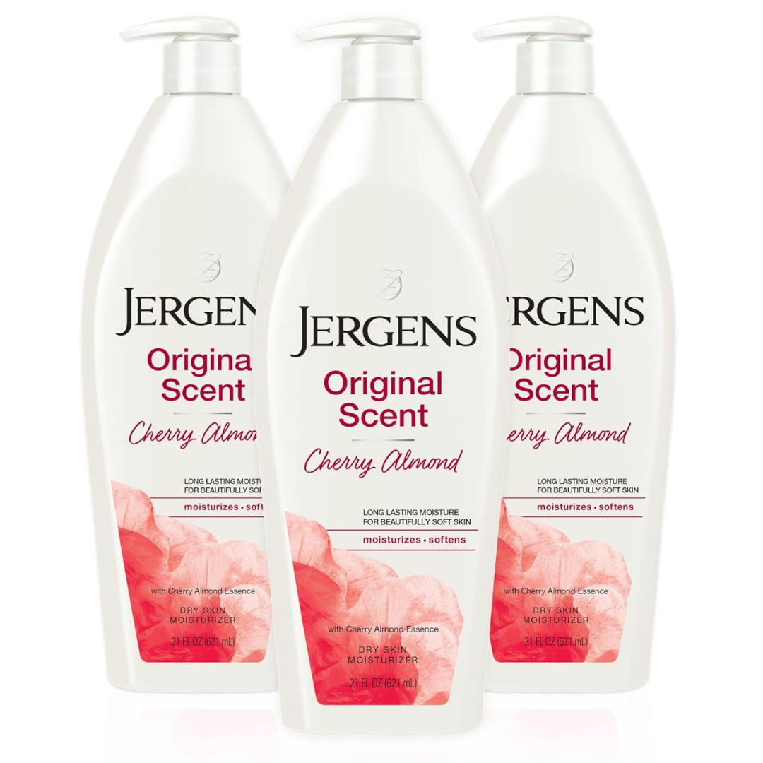 3-Pack Jergens Original Scent Dry Skin Body Lotion